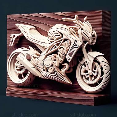 3D модель Honda CB300R (STL)
